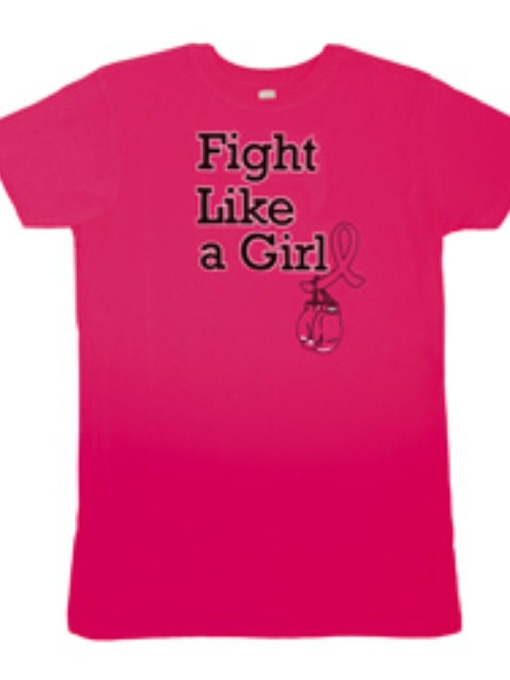 UNISEX, FIGHT LIKE A GIRL CANCER AWARENESS T-SHIRT